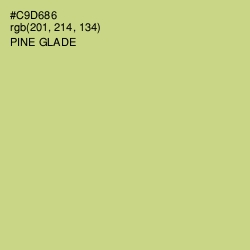 #C9D686 - Pine Glade Color Image