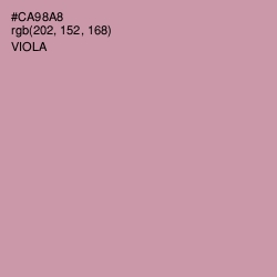 #CA98A8 - Viola Color Image
