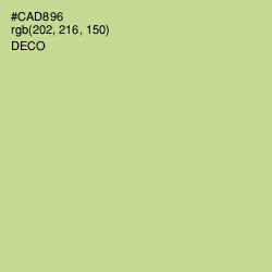 #CAD896 - Deco Color Image