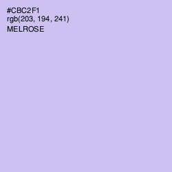#CBC2F1 - Melrose Color Image