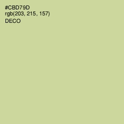 #CBD79D - Deco Color Image