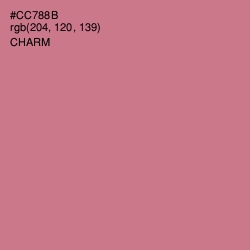 #CC788B - Charm Color Image