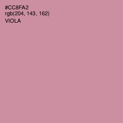 #CC8FA2 - Viola Color Image