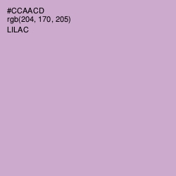 #CCAACD - Lilac Color Image