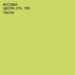 #CCD864 - Tacha Color Image