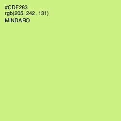 #CDF283 - Mindaro Color Image