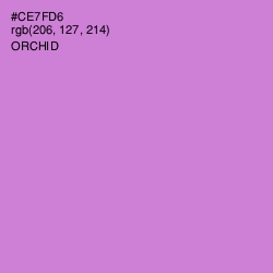 #CE7FD6 - Orchid Color Image