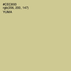 #CEC893 - Yuma Color Image