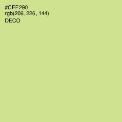 #CEE290 - Deco Color Image