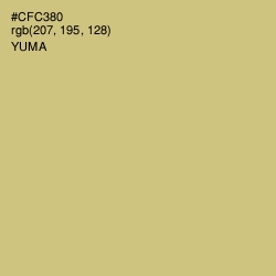 #CFC380 - Yuma Color Image