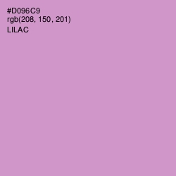 #D096C9 - Lilac Color Image