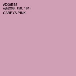 #D09EB5 - Careys Pink Color Image