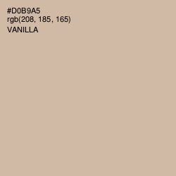 #D0B9A5 - Vanilla Color Image