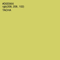 #D0D066 - Tacha Color Image