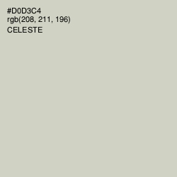 #D0D3C4 - Celeste Color Image