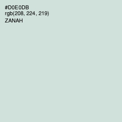 #D0E0DB - Zanah Color Image