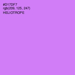 #D17DF7 - Heliotrope Color Image