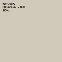 #D1C9BA - Sisal Color Image