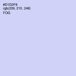 #D1D2F8 - Fog Color Image