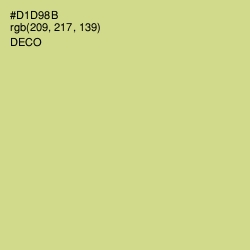 #D1D98B - Deco Color Image