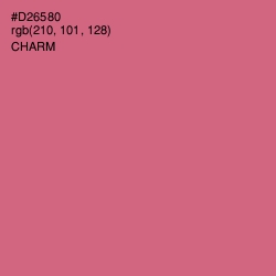 #D26580 - Charm Color Image