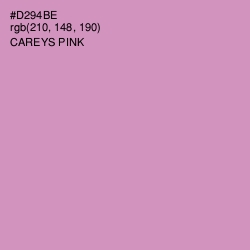 #D294BE - Careys Pink Color Image