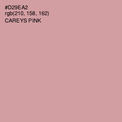 #D29EA2 - Careys Pink Color Image