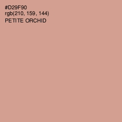 #D29F90 - Petite Orchid Color Image