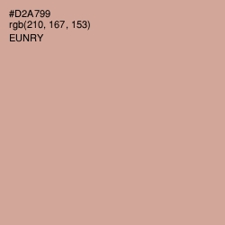 #D2A799 - Eunry Color Image