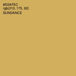 #D2AF5C - Sundance Color Image
