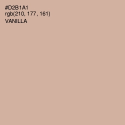 #D2B1A1 - Vanilla Color Image