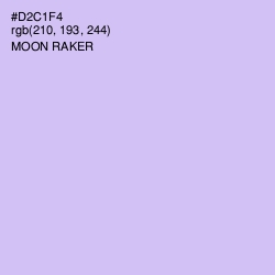 #D2C1F4 - Moon Raker Color Image