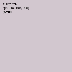 #D2C7CE - Swirl Color Image