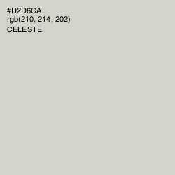 #D2D6CA - Celeste Color Image