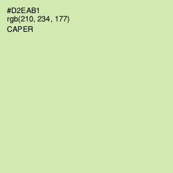 #D2EAB1 - Caper Color Image
