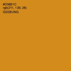 #D38B1C - Geebung Color Image