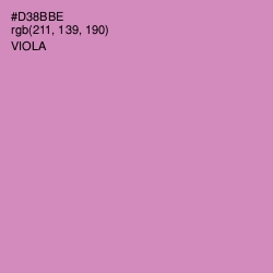 #D38BBE - Viola Color Image
