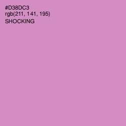 #D38DC3 - Shocking Color Image