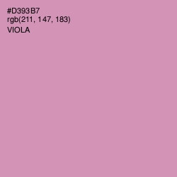 #D393B7 - Viola Color Image