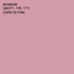 #D39BAB - Careys Pink Color Image