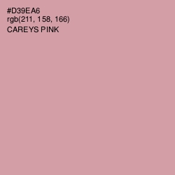 #D39EA6 - Careys Pink Color Image