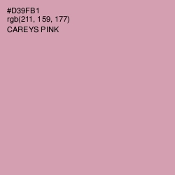 #D39FB1 - Careys Pink Color Image