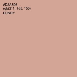 #D3A596 - Eunry Color Image
