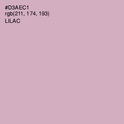 #D3AEC1 - Lilac Color Image