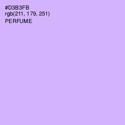 #D3B3FB - Perfume Color Image
