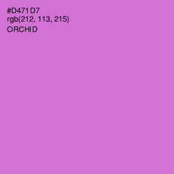 #D471D7 - Orchid Color Image