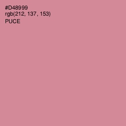 #D48999 - Puce Color Image