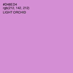 #D48ED4 - Light Orchid Color Image