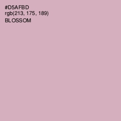 #D5AFBD - Blossom Color Image
