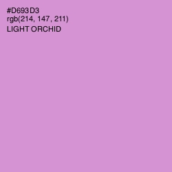 #D693D3 - Light Orchid Color Image
